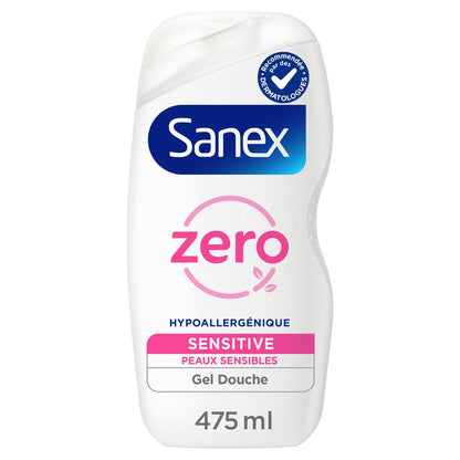 Hypoallergenic Shower Gel for Sensitive Skin 0% SANEX