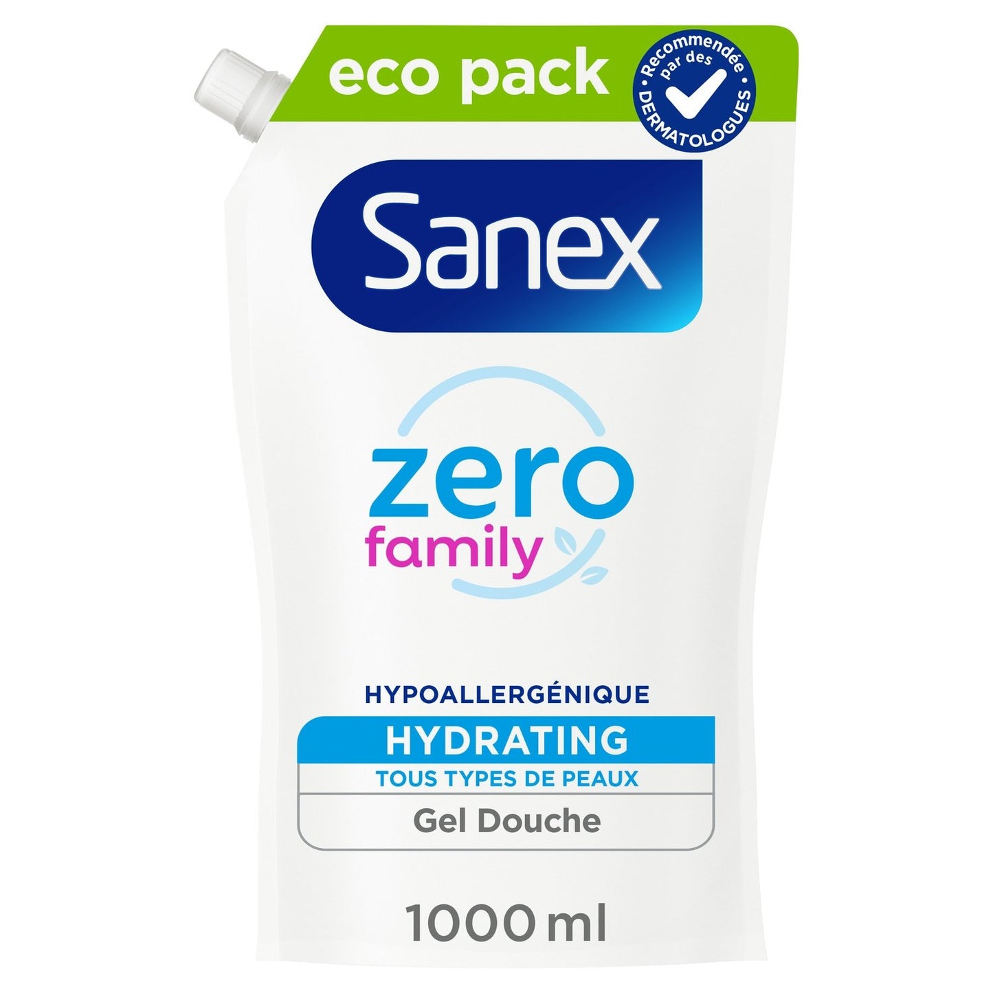 Gel Douche Hydratant Hypoallergénique Family SANEX