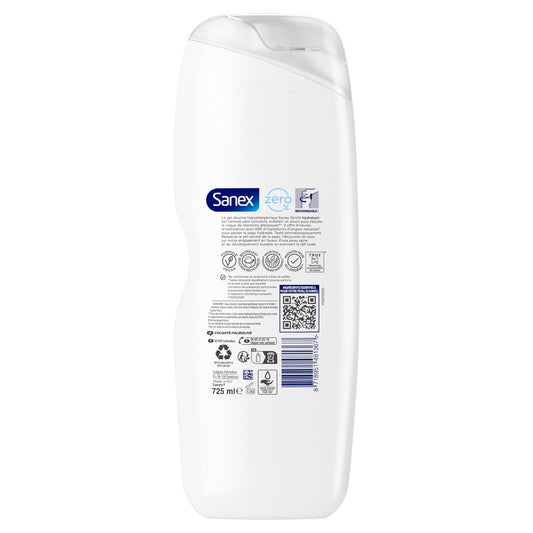 Gel Douche Hydratant Tous Types de Peaux Zéro% Essential Ingrédients SANEX