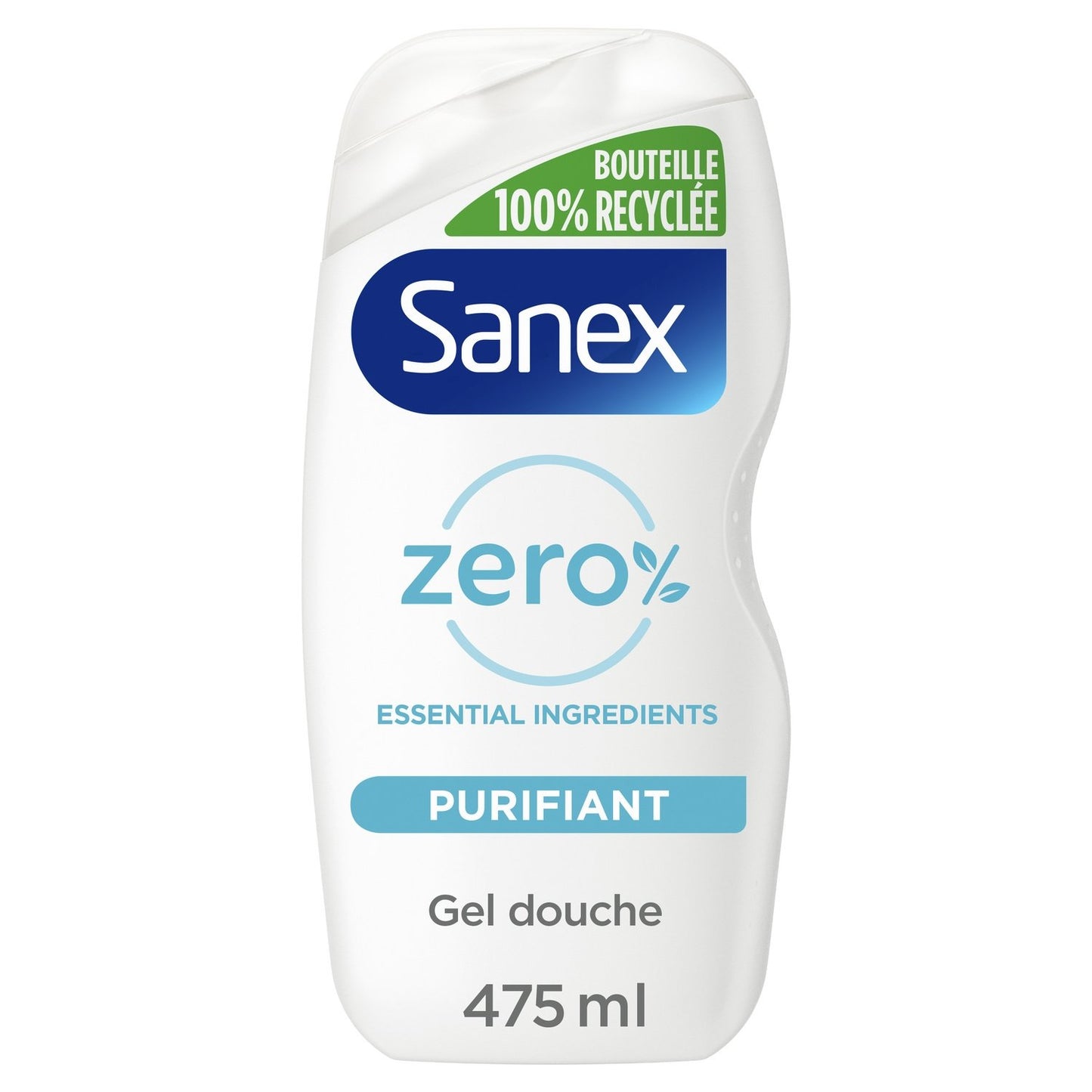 Gel Douche Zéro 0% Essentials Purifiant SANEX