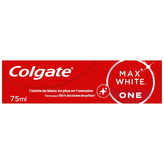 Dentifrice Blancheur Max White COLGATE le tube de 75mL