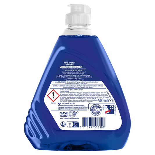 Liquide Vaisselle Hygiène Excel² PAIC