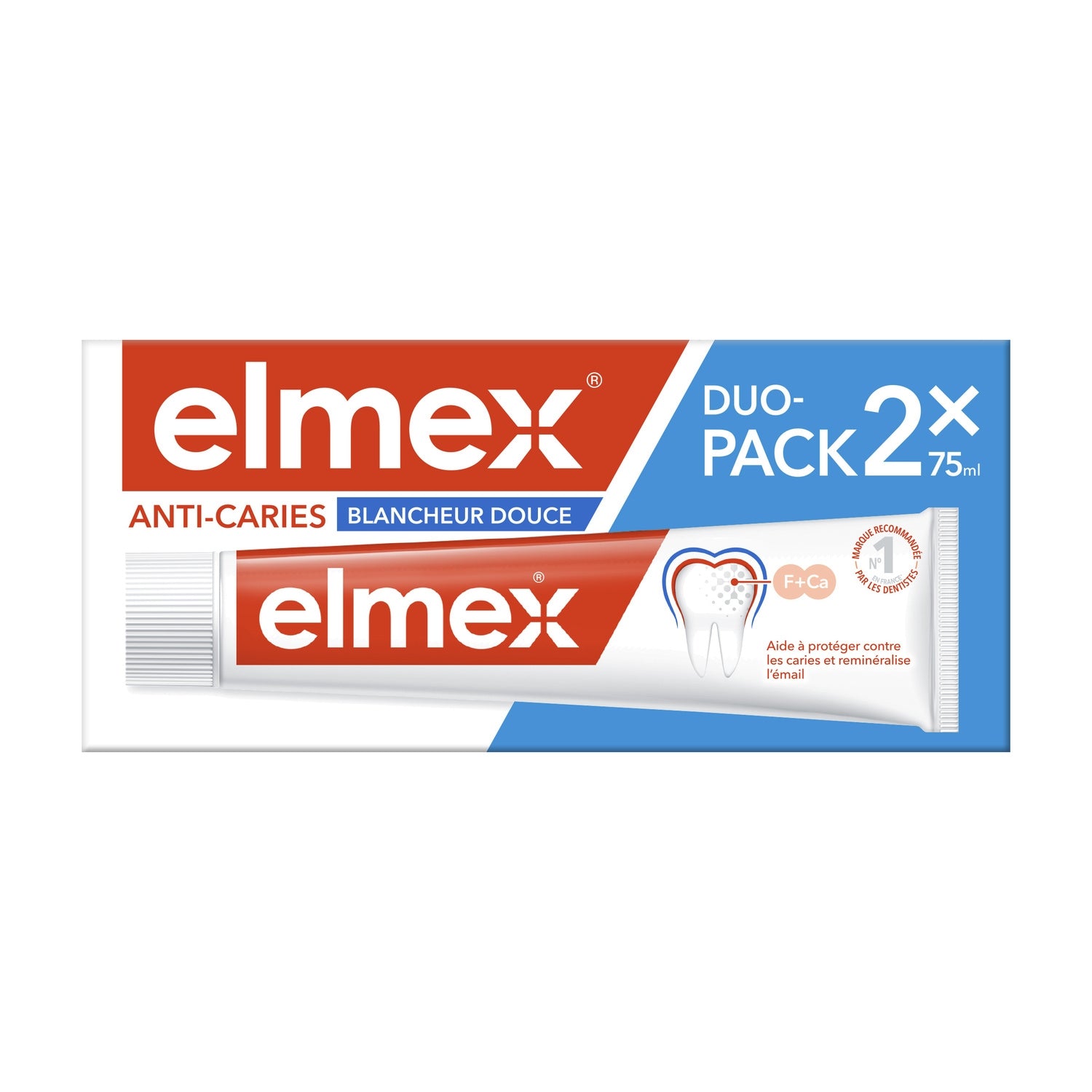 Dentifrice Anti-Caries Blancheur ELMEX 
