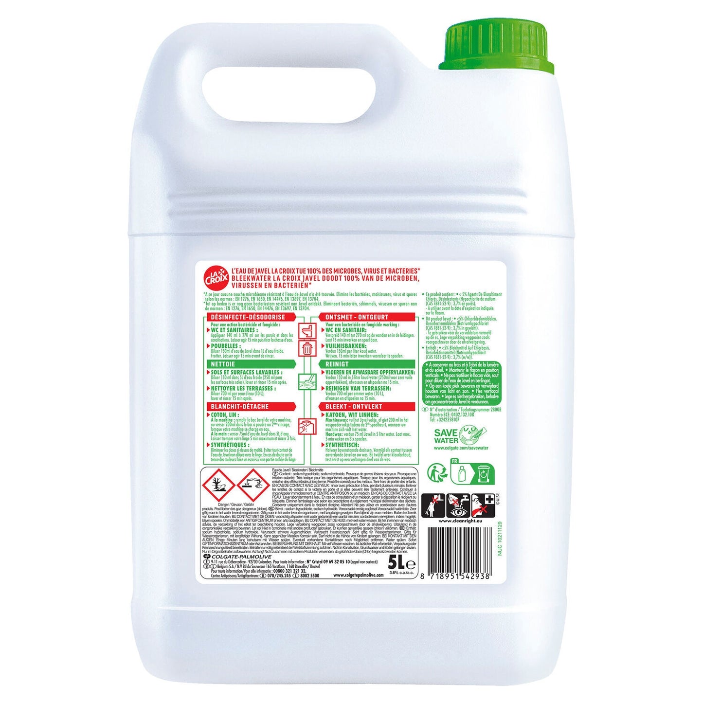 LA CROIX Disinfectant Cleaner Bleach