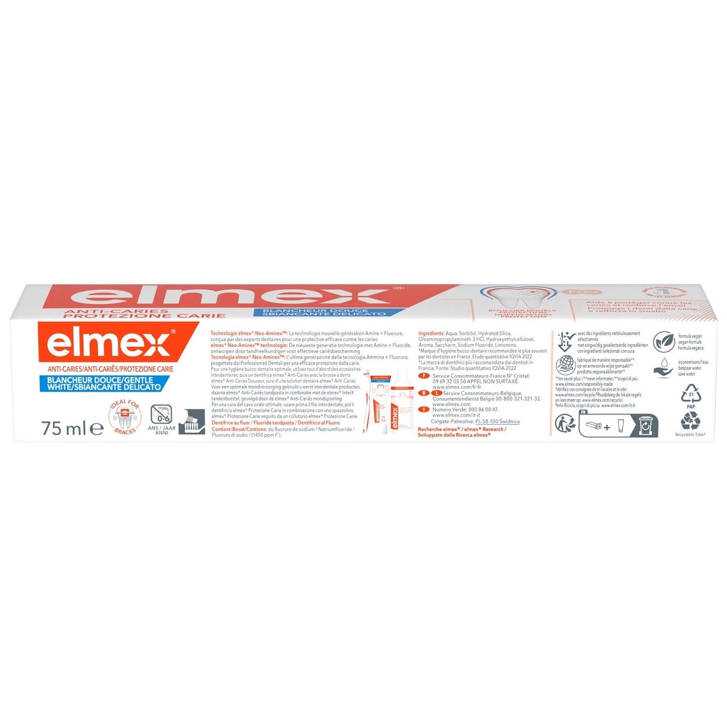 ELMEX Whitening Anti-Cavity Toothpaste
