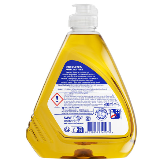 PAIC Expert+ Anti-Limescale Descaling Dishwashing Liquid
