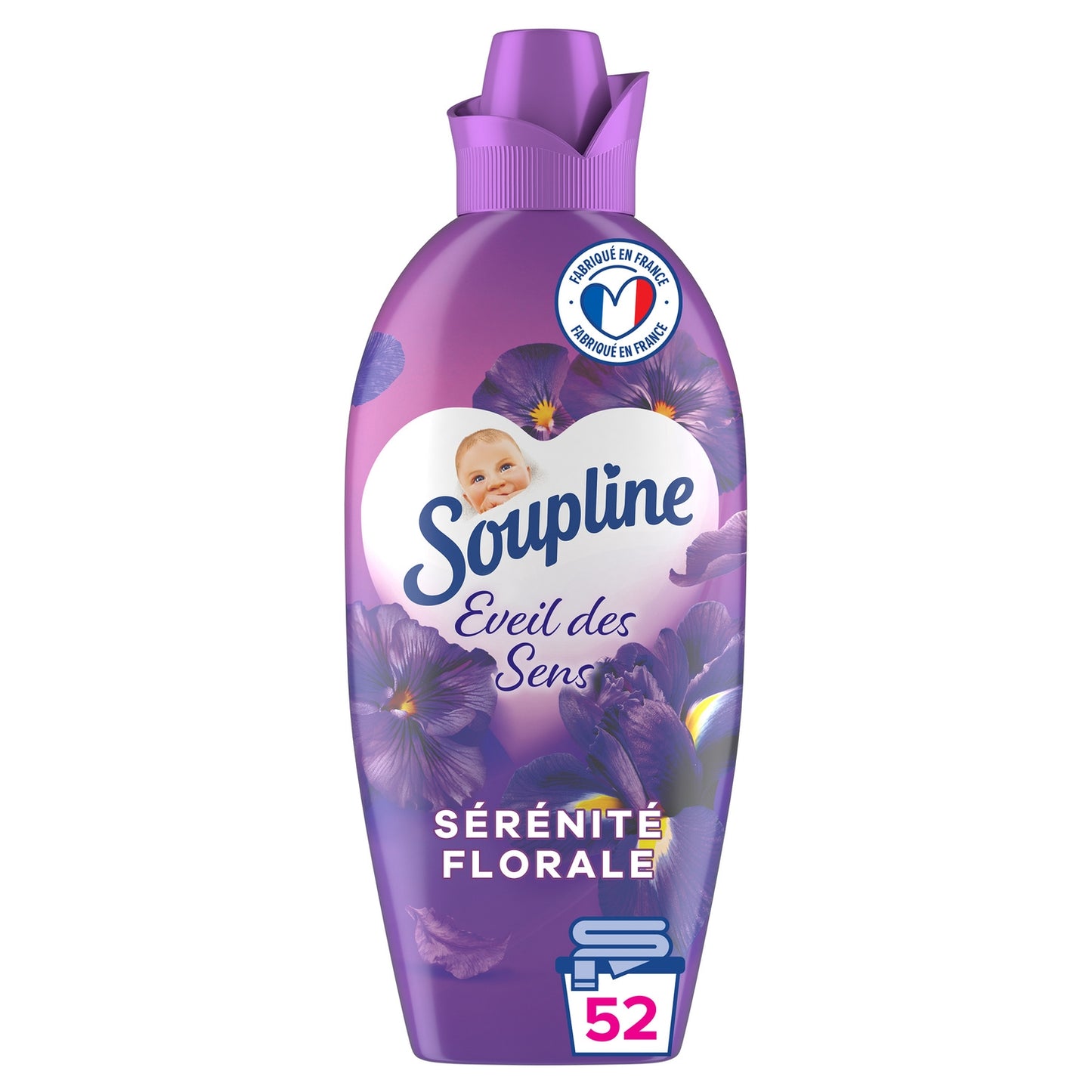 3d Fabric Softener Awakening of the Senses Floral Serenity Notes of Iris &amp; Violet SOUPLINE