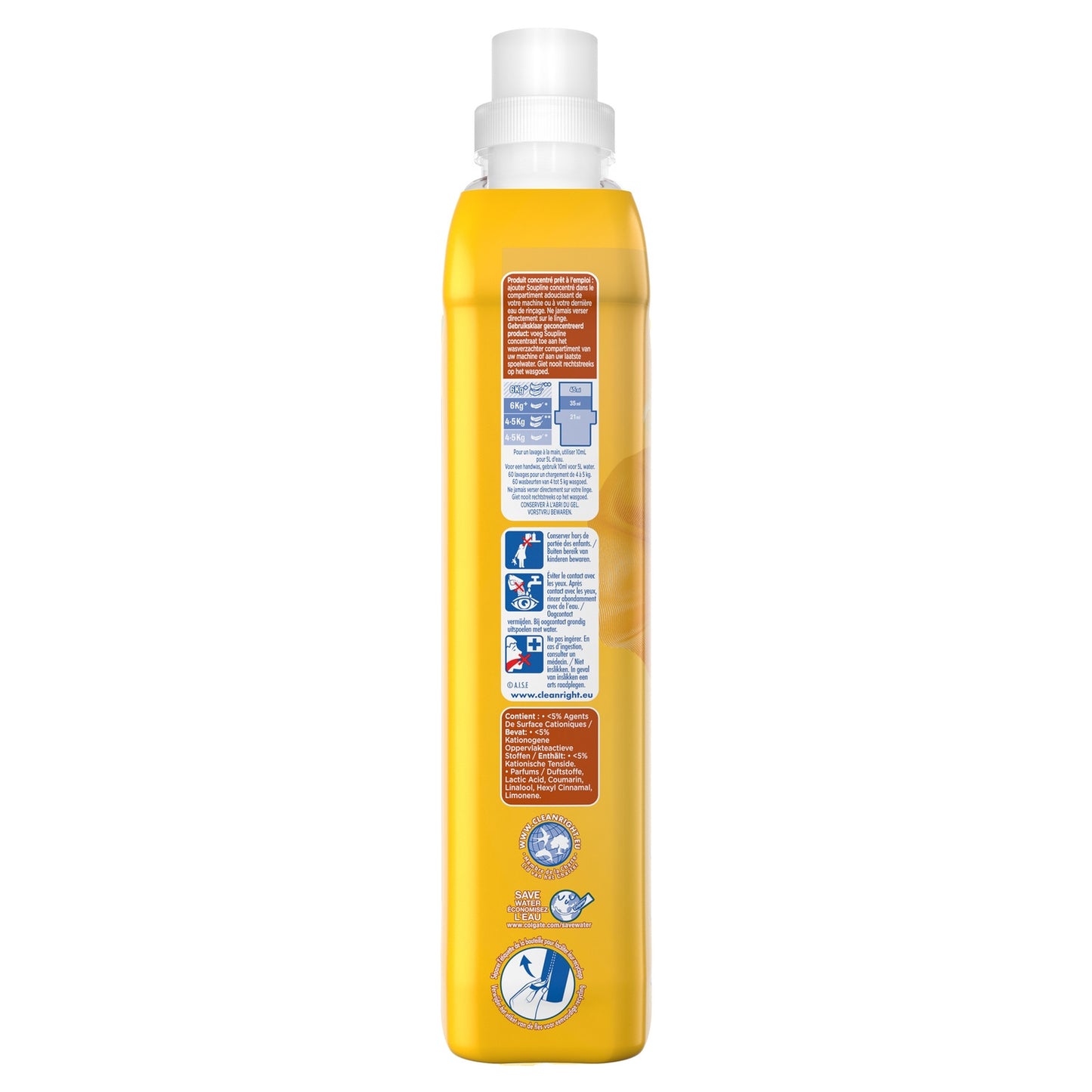 Adoucissant Concentré Mandarine Vanille SOUPLINE