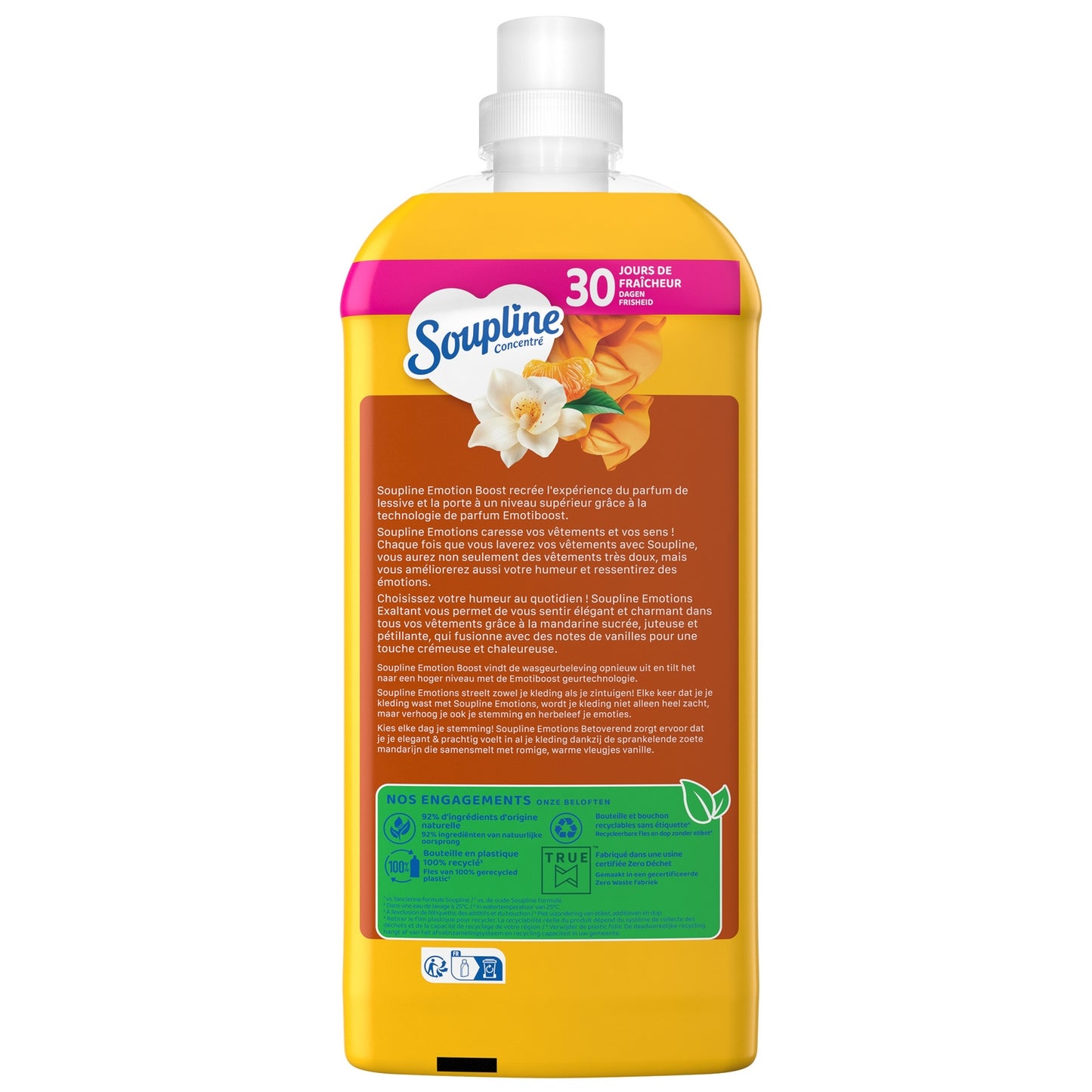 Adoucissant Concentré Mandarine Vanille SOUPLINE