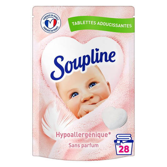 Weichspülertabletten Hypoallergene Herzen SOUPLINE
