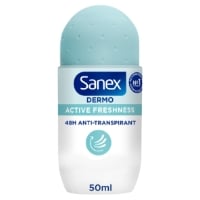 Déodorant Bille Anti-Transpirant Dermo Active Freshness 48H SANEX le roll-on