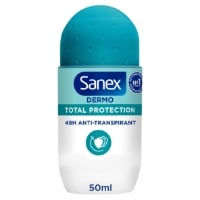 Déodorant Bille Anti-Transpirant Dermo Total Protection 48H SANEX le roll-on