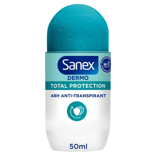 SANEX Dermo Total Protection 48H Anti-Perspirant Roll-On Deodorant