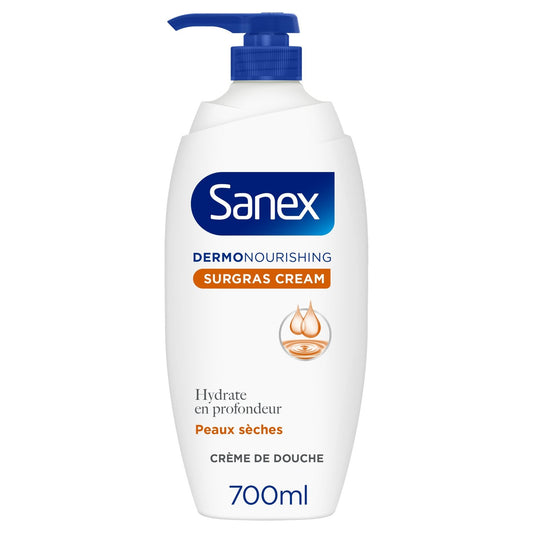 Crème Douche Hydratant Peaux Sèches Surgras SANEX la flacon de 700mL