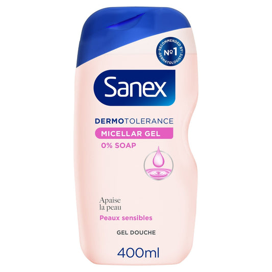 Soothing Shower Gel for Sensitive Skin Micellar Gel Dermotolerance SANEX