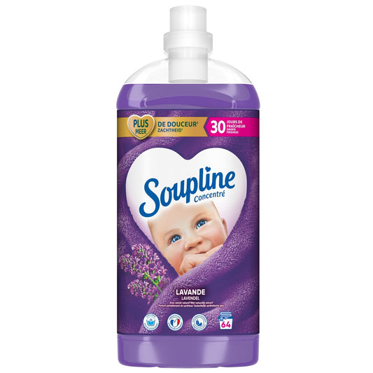 Adoucissant Concentré Lavande 3D SOUPLINE le bidon de 1,35L