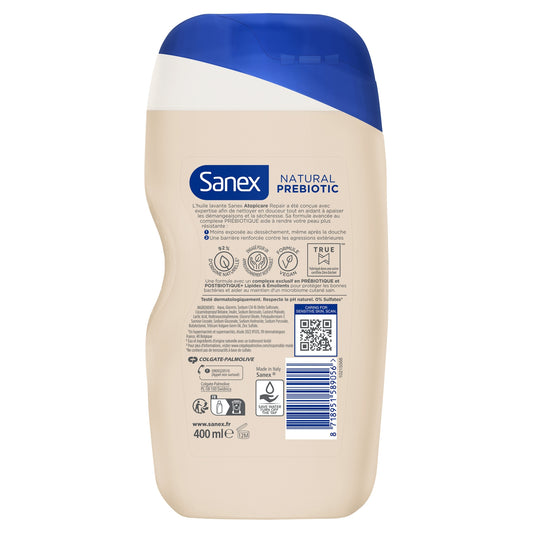 Cleansing Oil Atopicare Reactive Skin Natural Prebiotic SANEX
