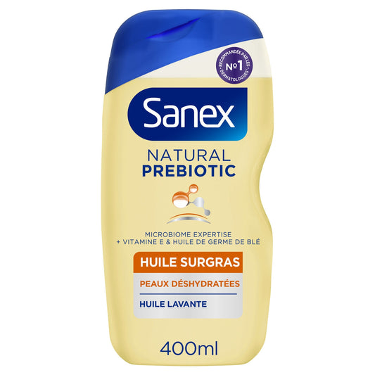 SANEX Natural Prebiotic Extra-Rich Shower Gel for Very Dry Skin