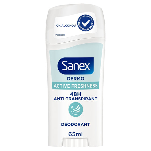 Déodorant Stick Anti-Transpirant Protection Anti-Traces Invisible Dermo SANEX le stick