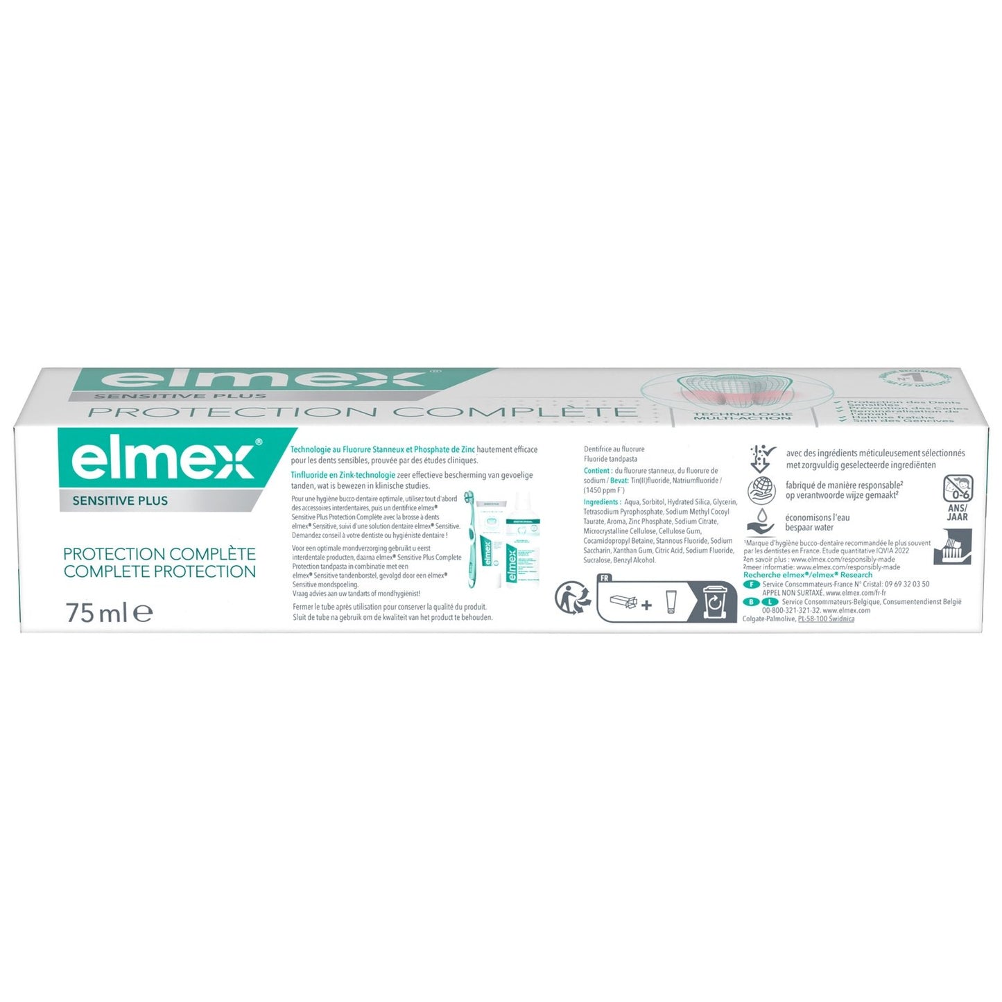 ELMEX Sensitive Plus Complete Protection Toothpaste