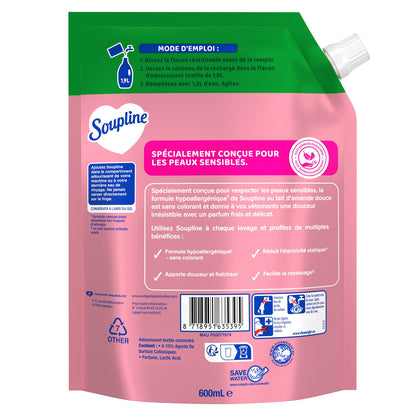 Adoucissant Concentré Bébé Hypoallergénique Amande Douce SOUPLINE