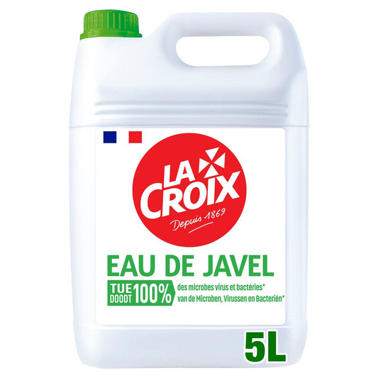 Eau de Javel Désinfectant LA CROIX le bidon de 5L