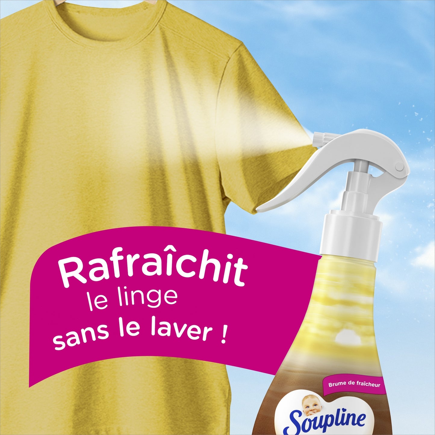 Brume Adoucissant à la Noix de Coco Réconfortante SOUPLINE 