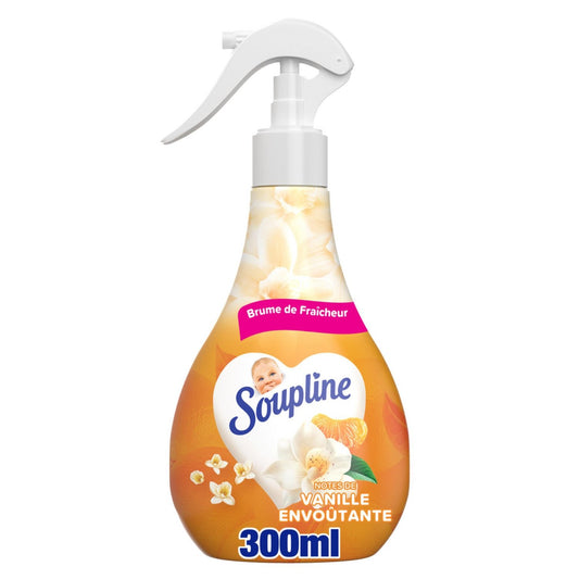 Brume Adoucissant à la Vanille Envoûtante SOUPLINE le flacon de 300mL