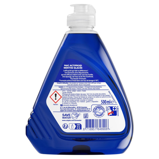 PAIC Actifroid Iced Mint Ultra Degreasing Dishwashing Liquid