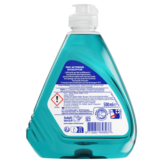 Actifroid Eucalyptus Ultra Degreasing Dishwashing Liquid PAIC