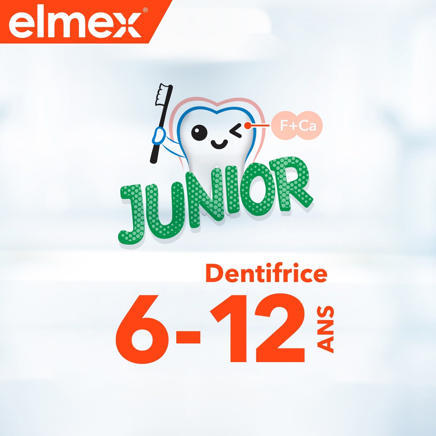 Dentifrice Enfant 6-12 ans Anti-caries fluoré ELMEX 