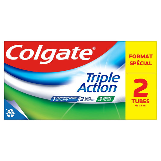 Dentifrice Triple Action Fraîcheur COLGATE