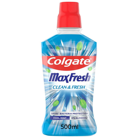 Bain de Bouche Max Fresh Clean & Fresh COLGATE le flacon de 500mL