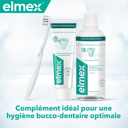 Brosse à Dents Extra Souple Professionnel Précision Sensitive ELMEX