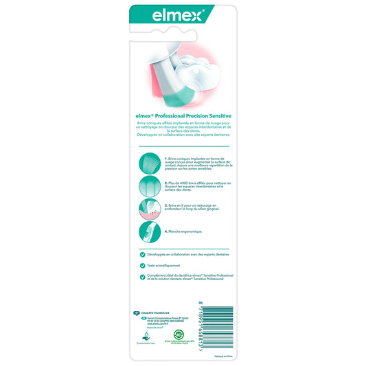 Brosse à Dents Extra Souple Professionnel Précision Sensitive ELMEX
