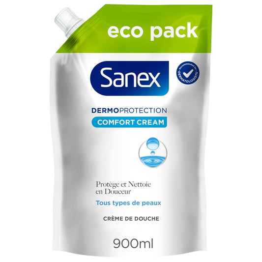 Crème Douche Dermo Protection Comfort SANEX la recharge de 900mL