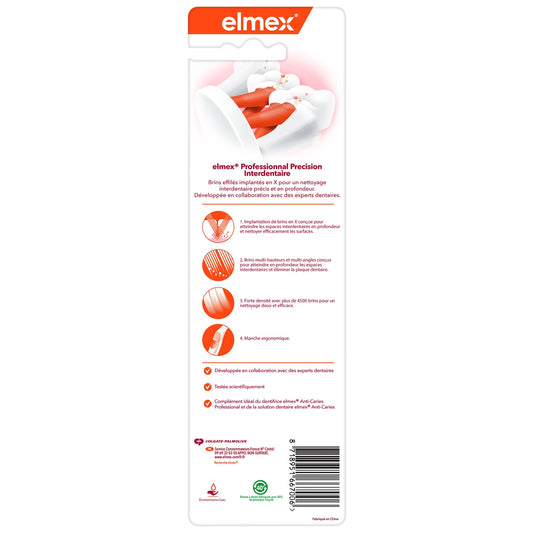 Brosse à Dents Souple Précision Interdentaire Anti-Caries Elmex ELMEX