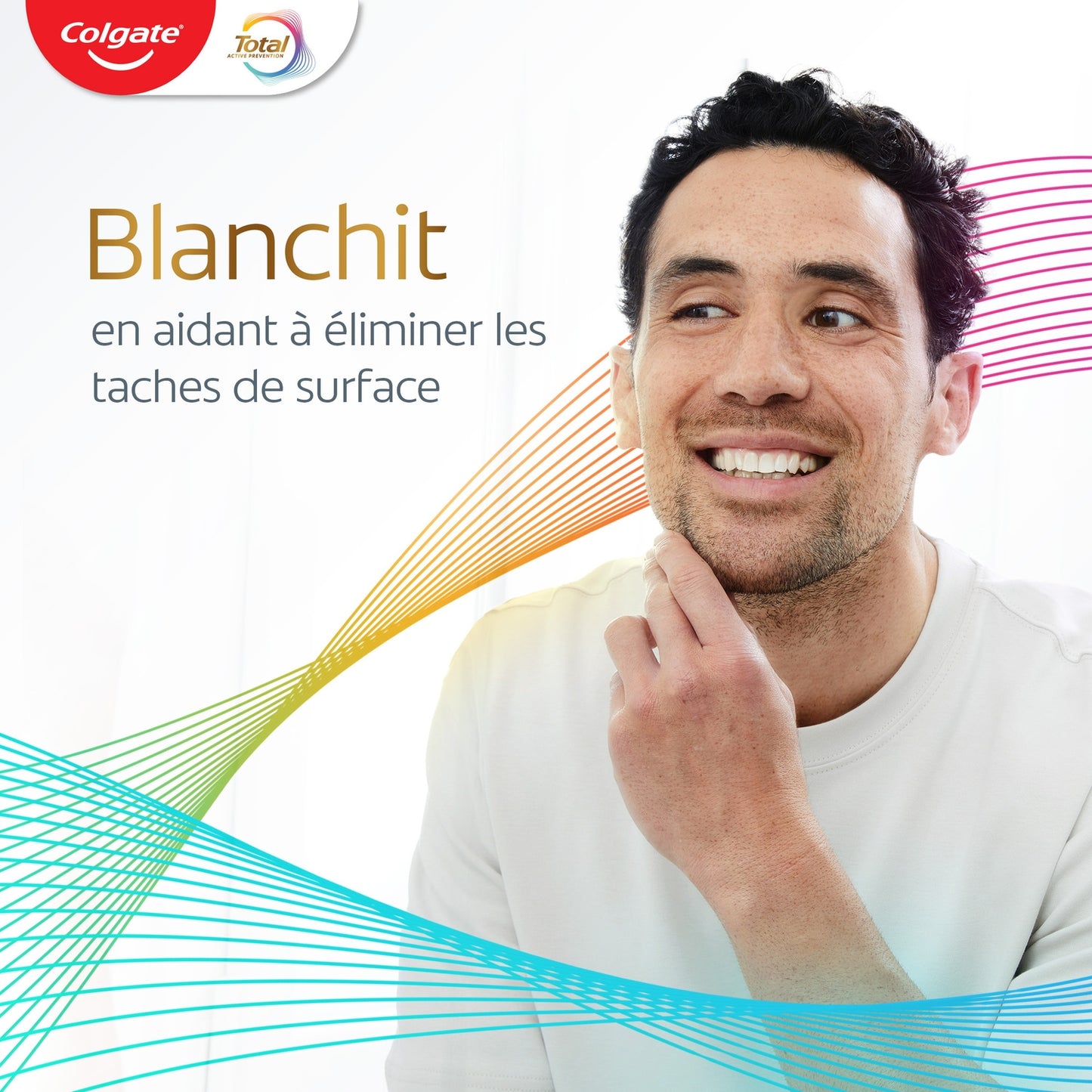 Dentifrice Total Active Prévention Blancheur COLGATE