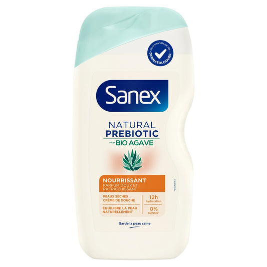 SANEX Organic Prebiotic Agave Nourishing Shower Gel