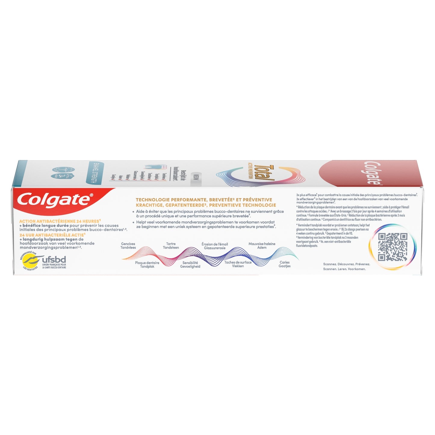 Dentifrice Total Active Prévention Soin Email COLGATE