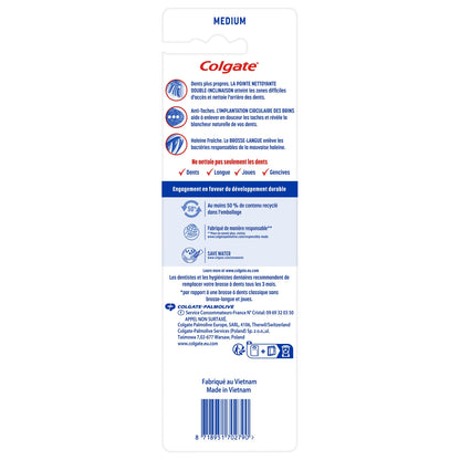 Brosse à Dents Triple Action Médium COLGATE