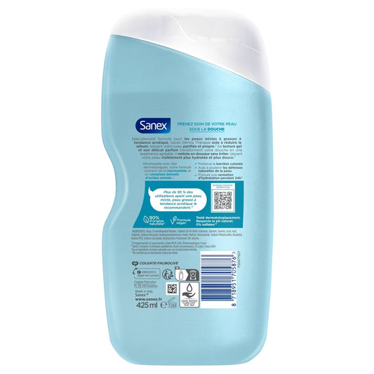 Derma Therapy Shower Gel for Combination and Oily Skin with Acne Prone Sebum Reduction SANEX