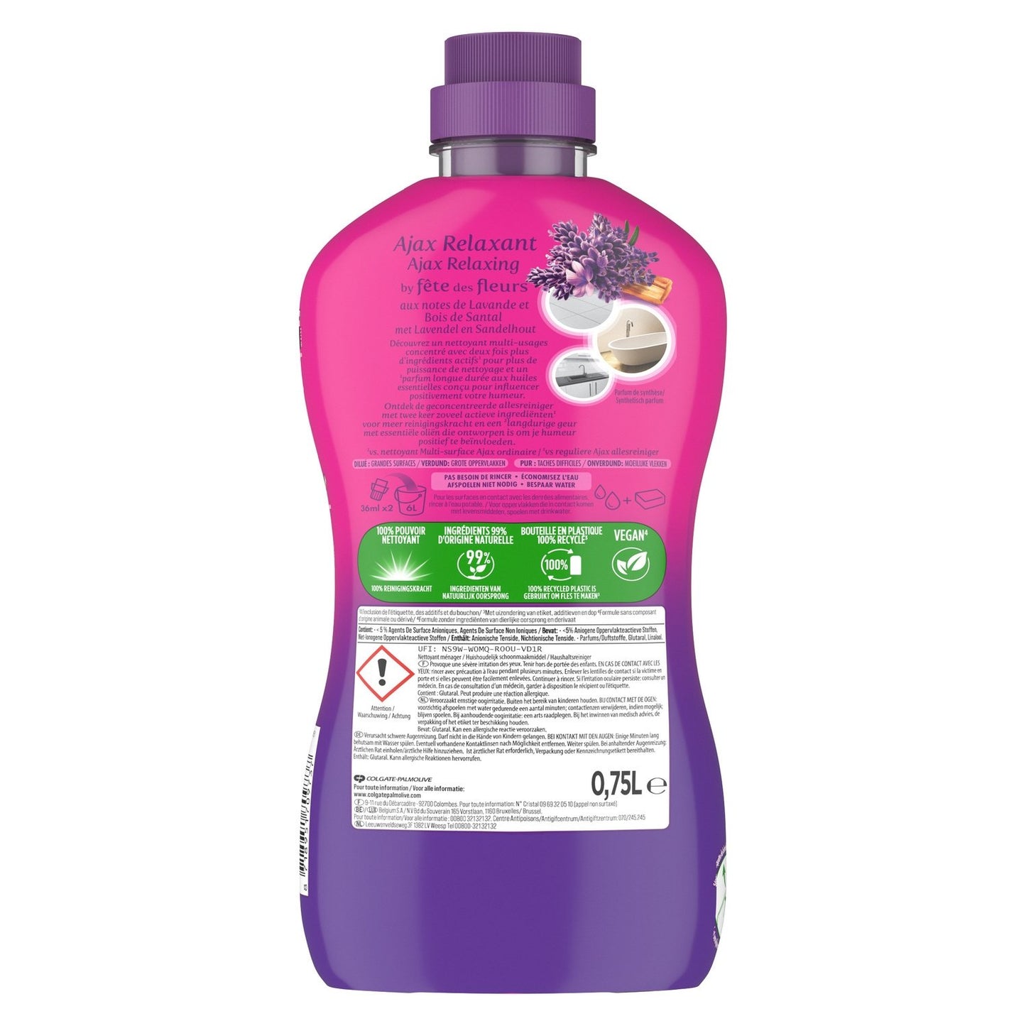 Nettoyant Multi-Surface Relaxant AJAX