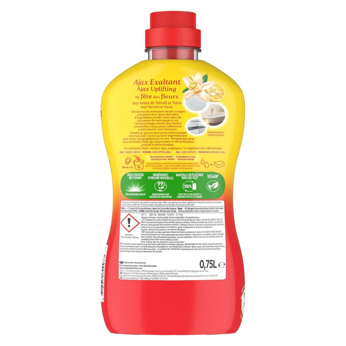 Nettoyant Multi-Surface Exaltant AJAX