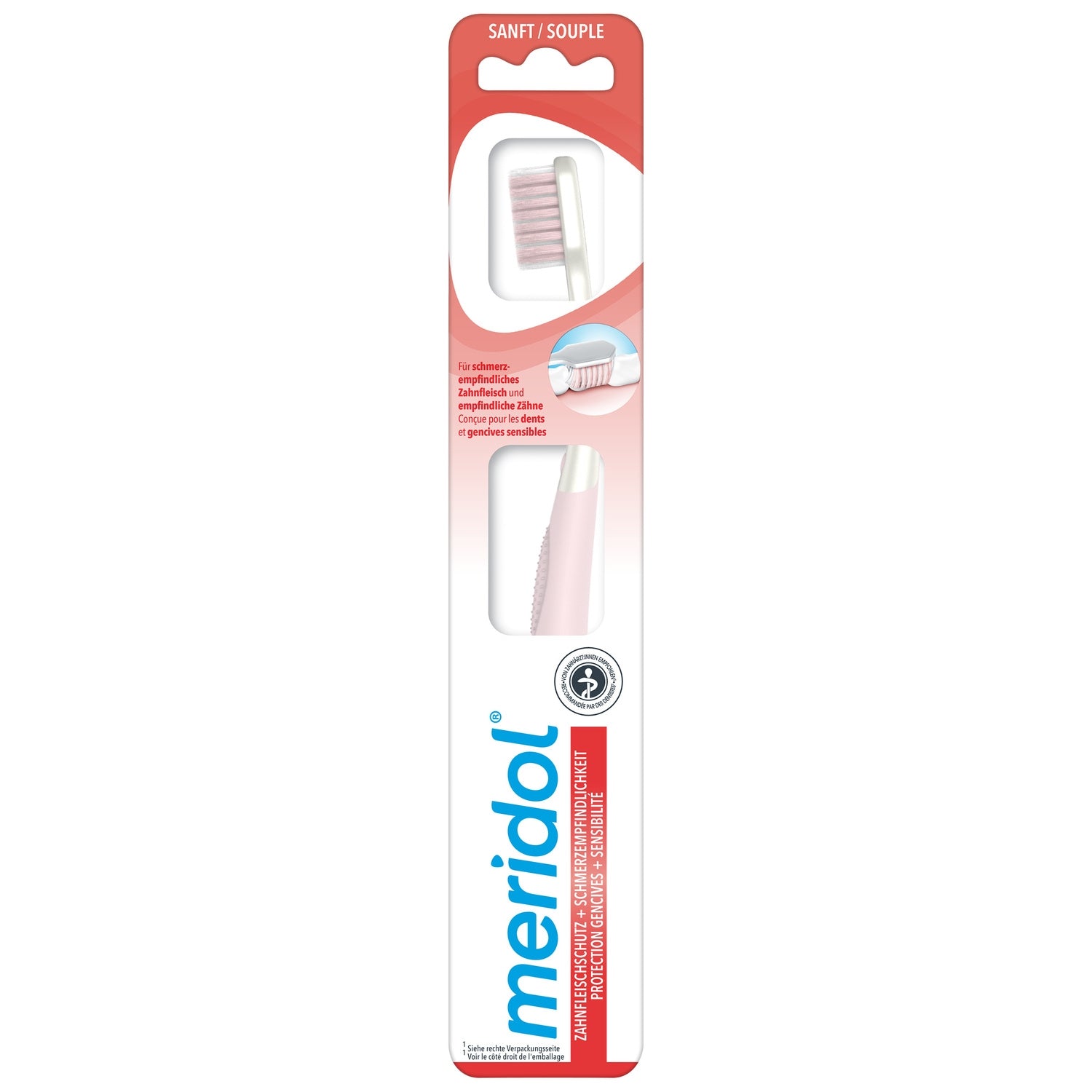 Brosse à Dents Dents et Gencives Sensibles - Souple MERIDOL 