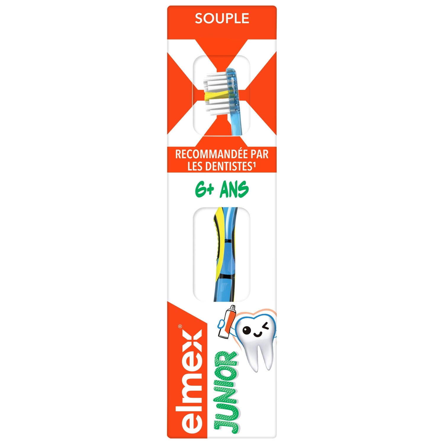 Brosse à Dents Souple Enfant 6 ans+ ELMEX 