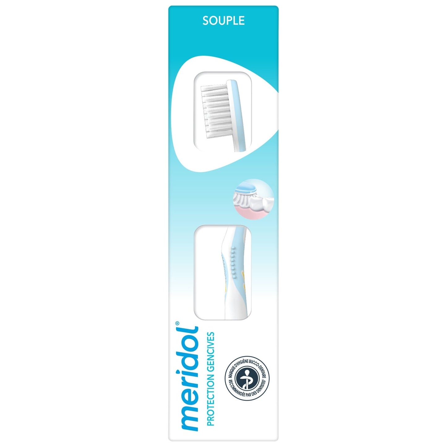 Brosse à dents Souple Protection Gencives MERIDOL 
