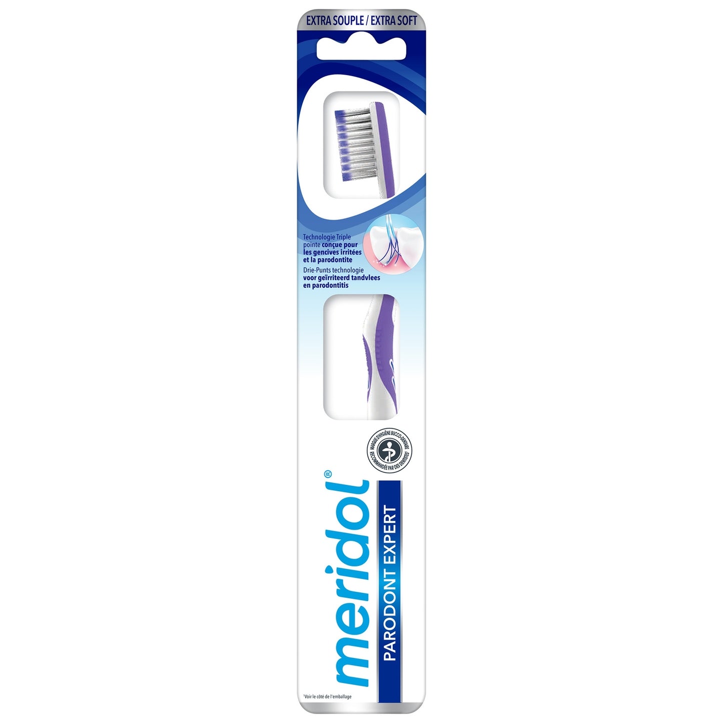 Brosse à dents Extra Souple Paradontax Expert MERIDOL 