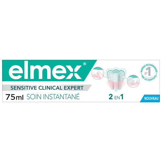 Dentifrice Sensitive Clinical Expert  Soin Instantané ELMEX