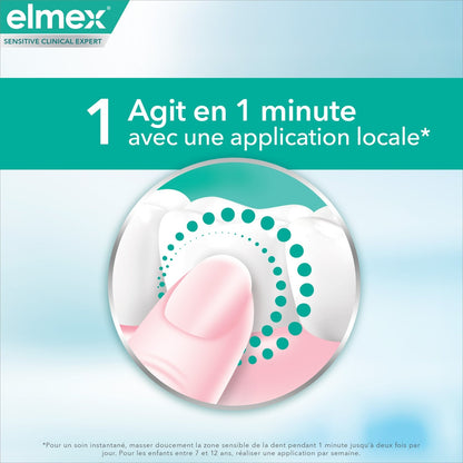 Dentifrice Sensitive Clinical Expert  Soin Instantané ELMEX